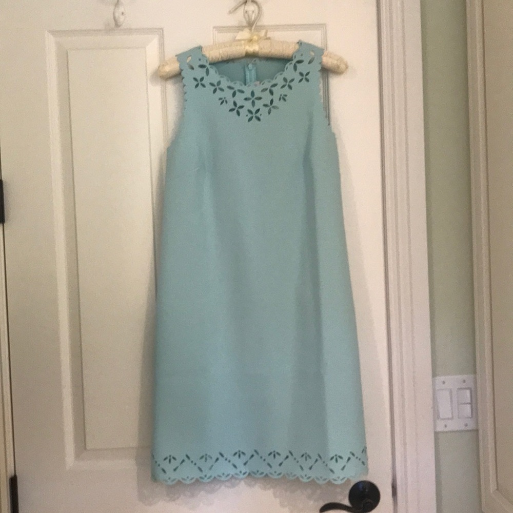 NWT J Crew Seafoam Shift Dress Size 6